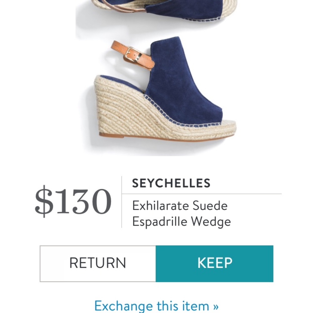 Seychelles Exhilarate Suede Wedges Size 8 - Picture 2 of 5